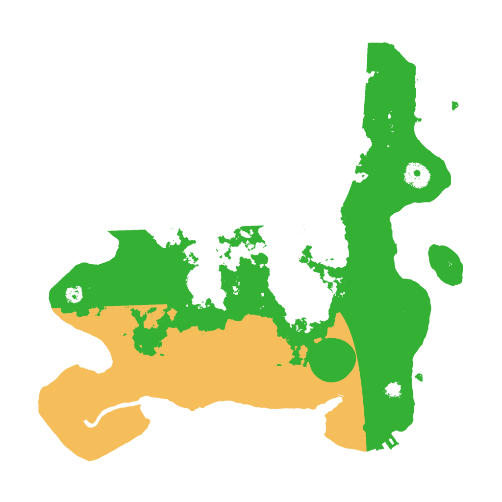 Biome Rust Map: Procedural Map, Size: 3000, Seed: 1739256565