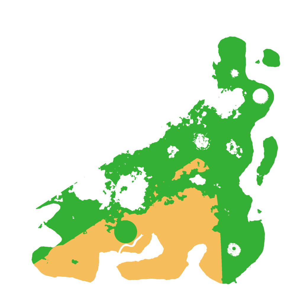 Biome Rust Map: Procedural Map, Size: 3500, Seed: 2097272161