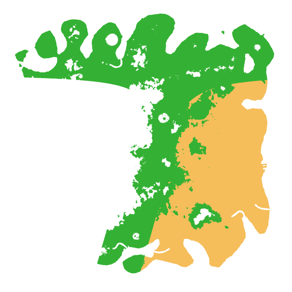 Biome Rust Map: Procedural Map, Size: 4300, Seed: 523698