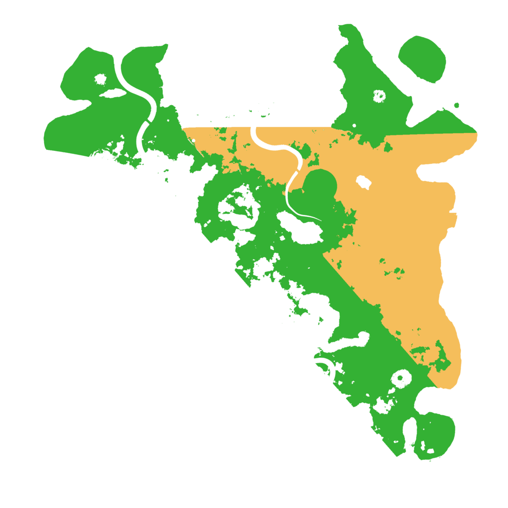 Biome Rust Map: Procedural Map, Size: 4000, Seed: 189