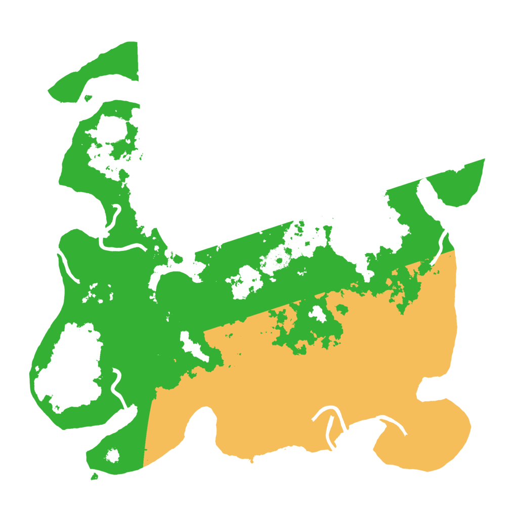 Biome Rust Map: Procedural Map, Size: 3500, Seed: 1710468787