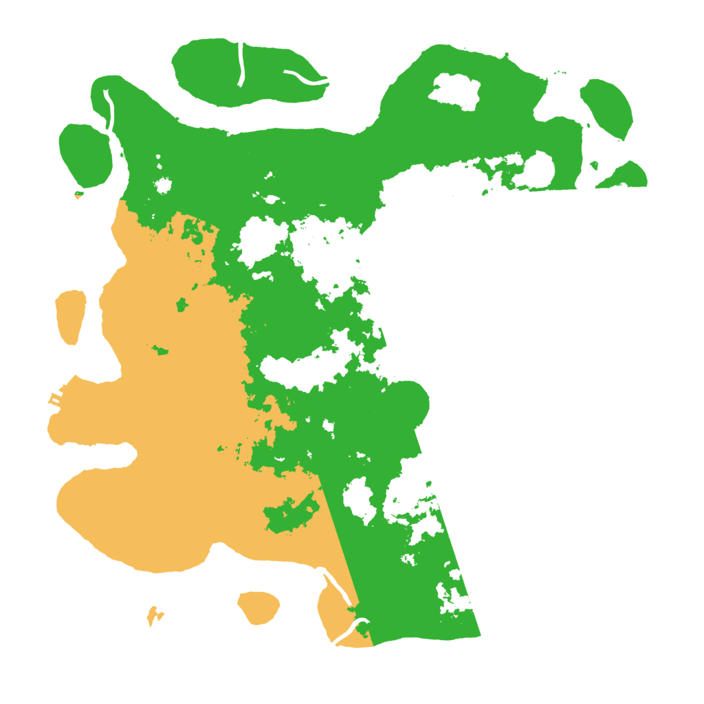 Biome Rust Map: Procedural Map, Size: 4000, Seed: 2485