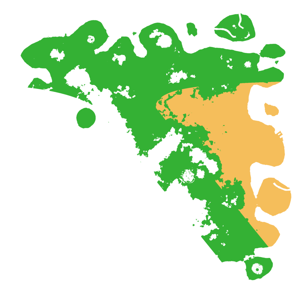 Biome Rust Map: Procedural Map, Size: 4200, Seed: 31963954