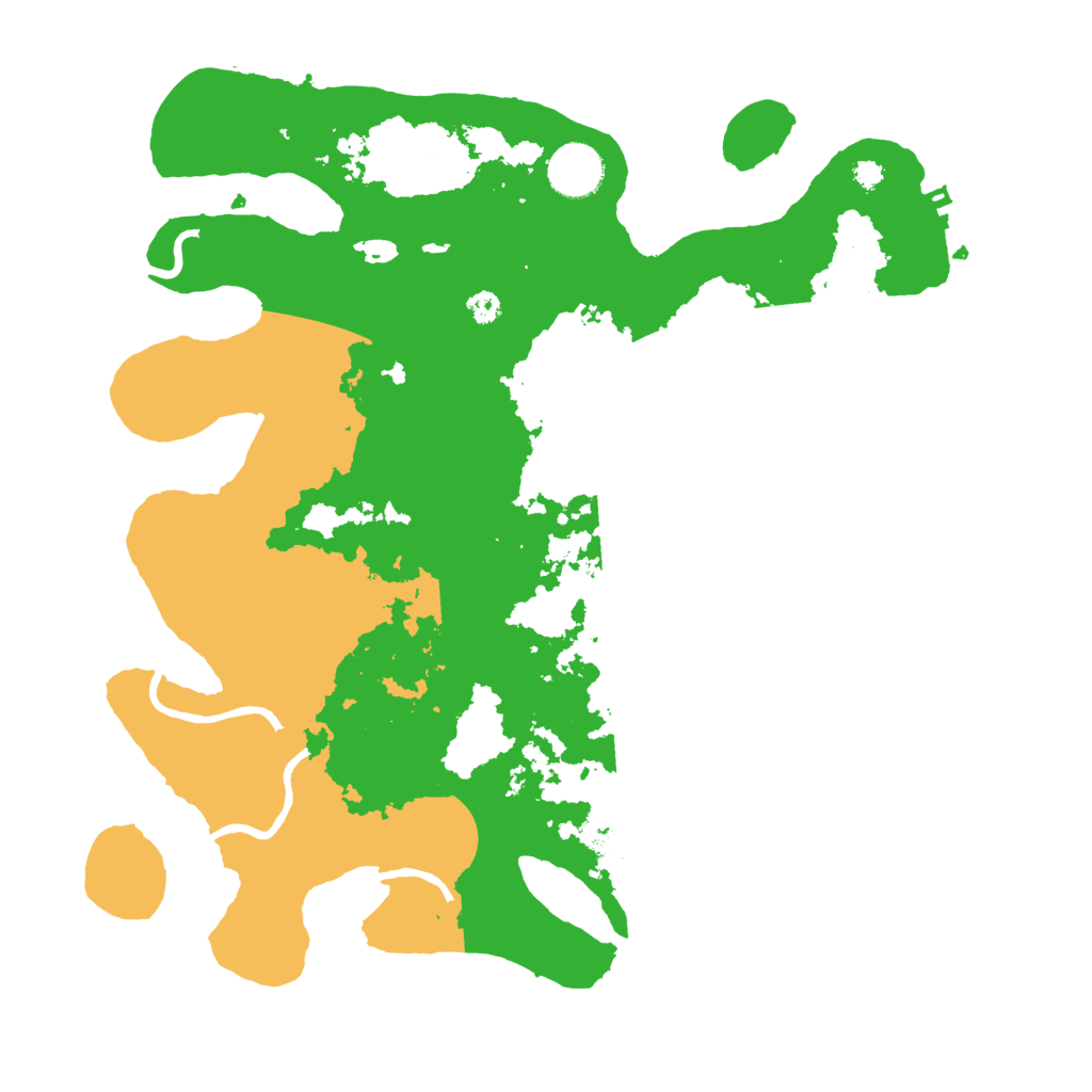 Biome Rust Map: Procedural Map, Size: 3500, Seed: 5967194