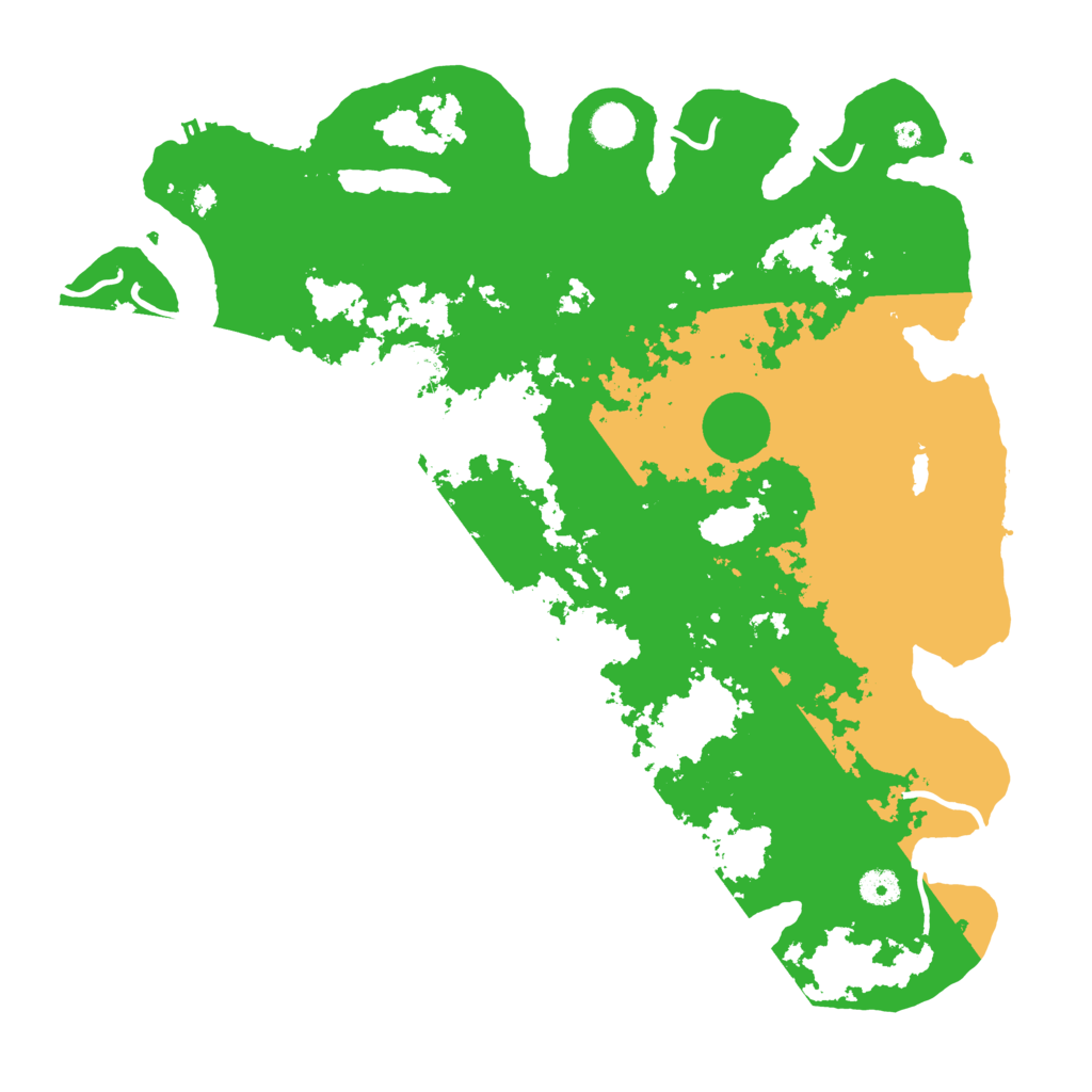 Biome Rust Map: Procedural Map, Size: 4250, Seed: 2134644369