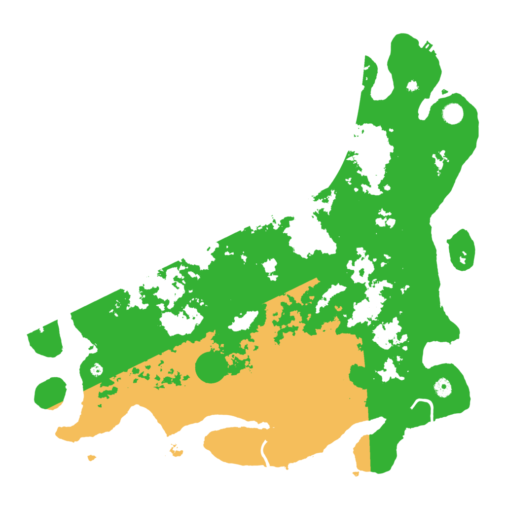 Biome Rust Map: Procedural Map, Size: 4250, Seed: 777888999