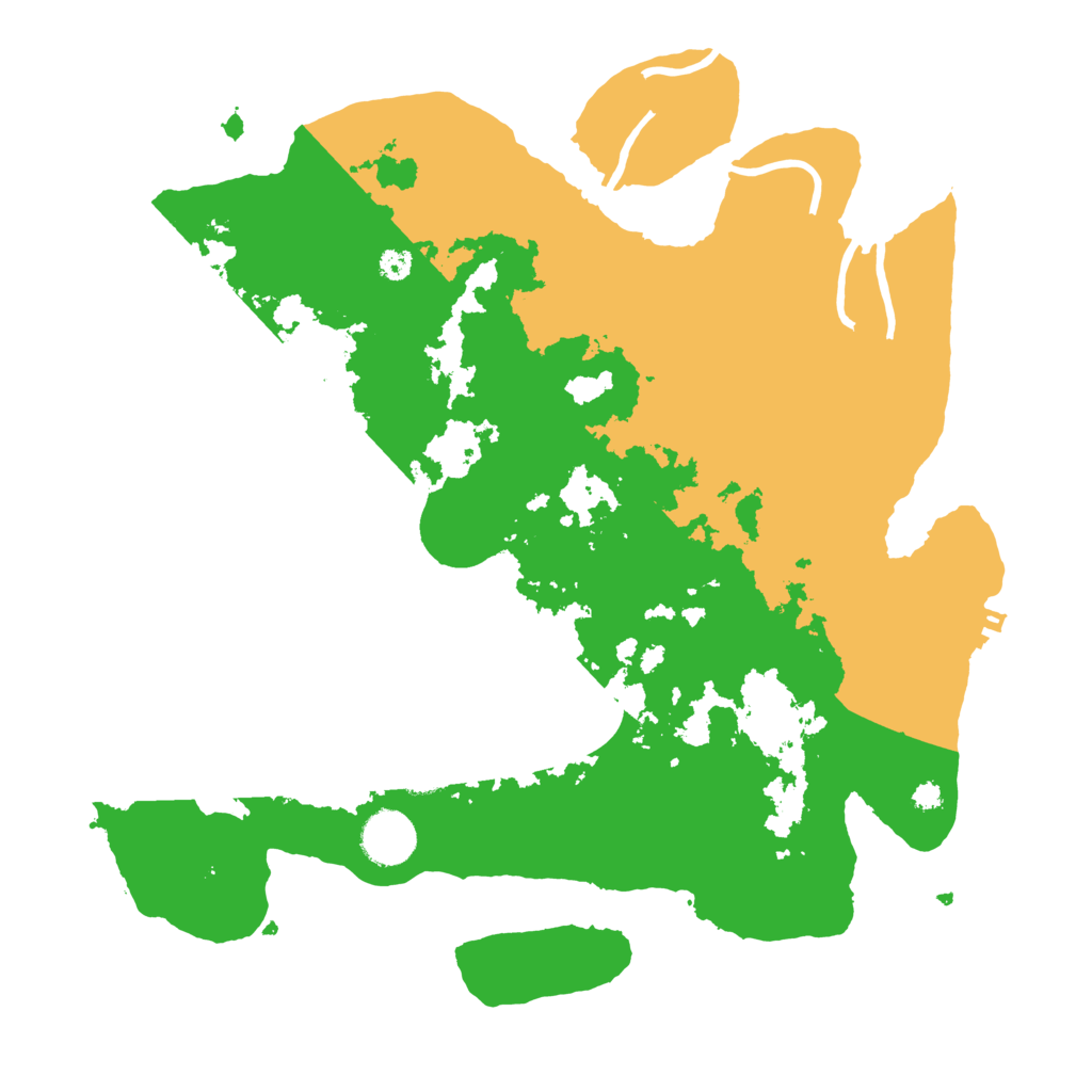 Biome Rust Map: Procedural Map, Size: 3500, Seed: 1861838203