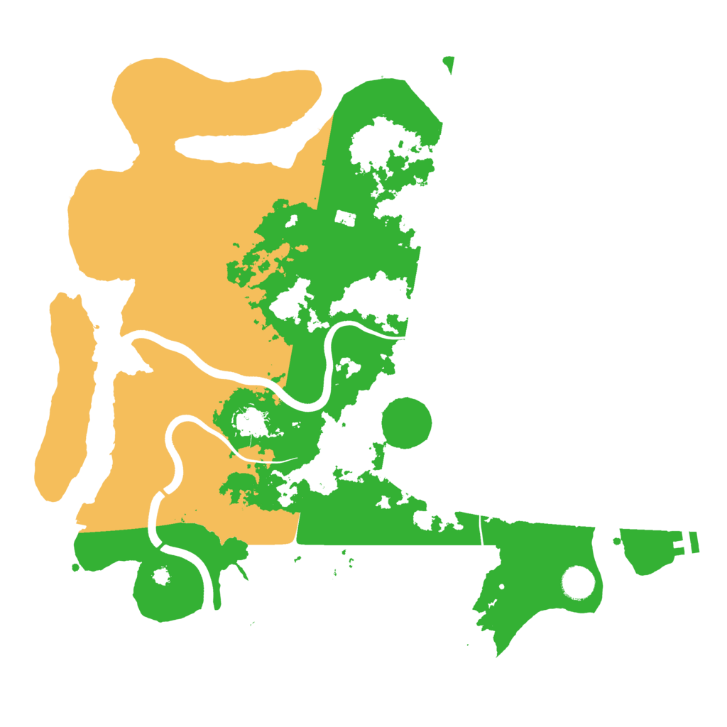 Biome Rust Map: Procedural Map, Size: 3850, Seed: 9976452