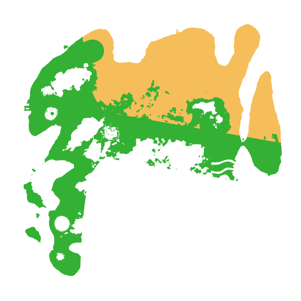 Biome Rust Map: Procedural Map, Size: 3500, Seed: 901