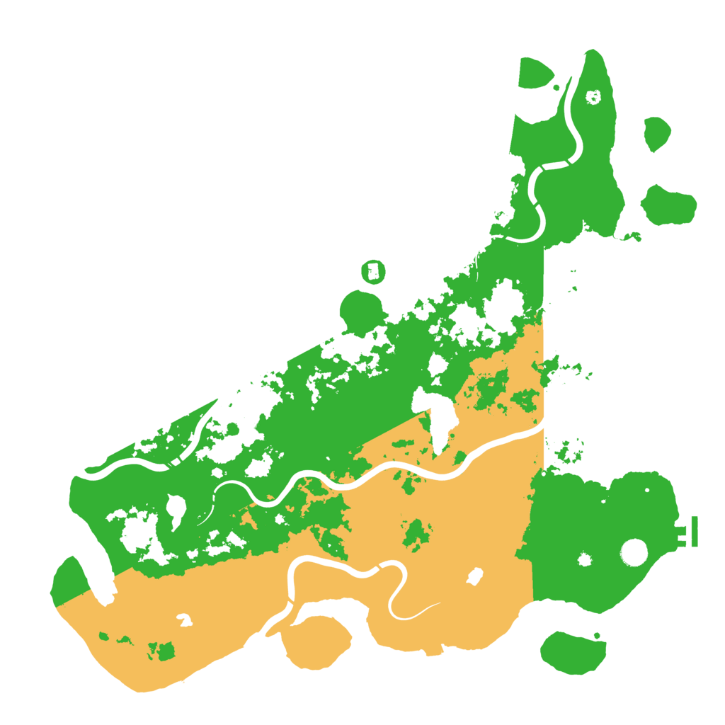 Biome Rust Map: Procedural Map, Size: 4800, Seed: 1150621878