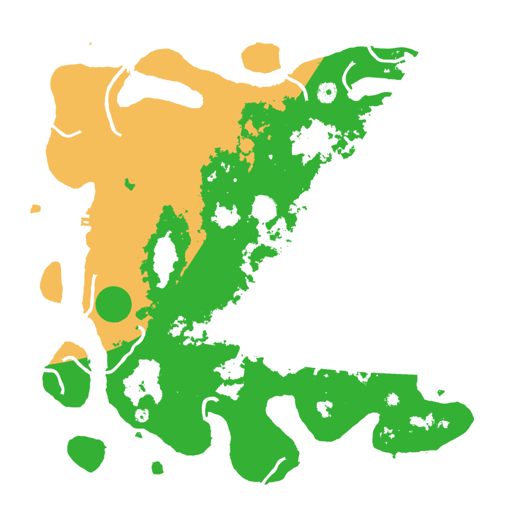 Biome Rust Map: Procedural Map, Size: 3750, Seed: 1215860066