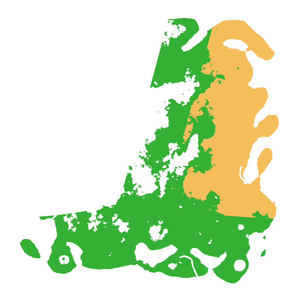 Biome Rust Map: Procedural Map, Size: 4500, Seed: 1145143756