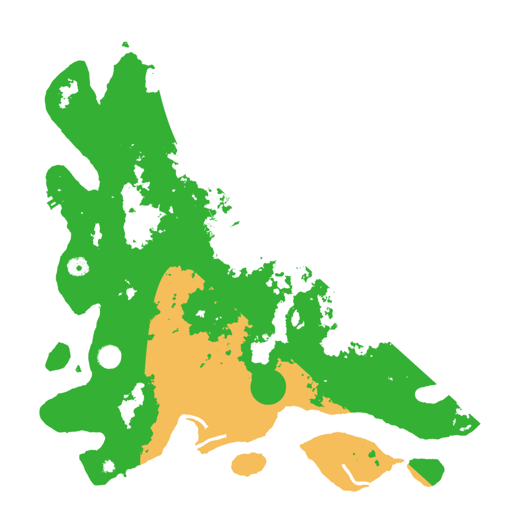 Biome Rust Map: Procedural Map, Size: 3900, Seed: 7159864