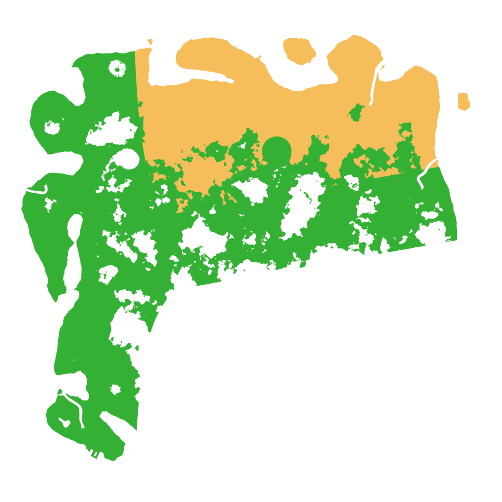 Biome Rust Map: Procedural Map, Size: 4500, Seed: 1753716012