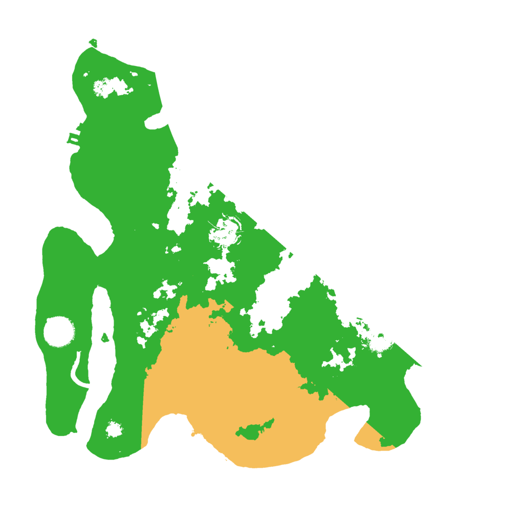 Biome Rust Map: Procedural Map, Size: 3000, Seed: 212972666