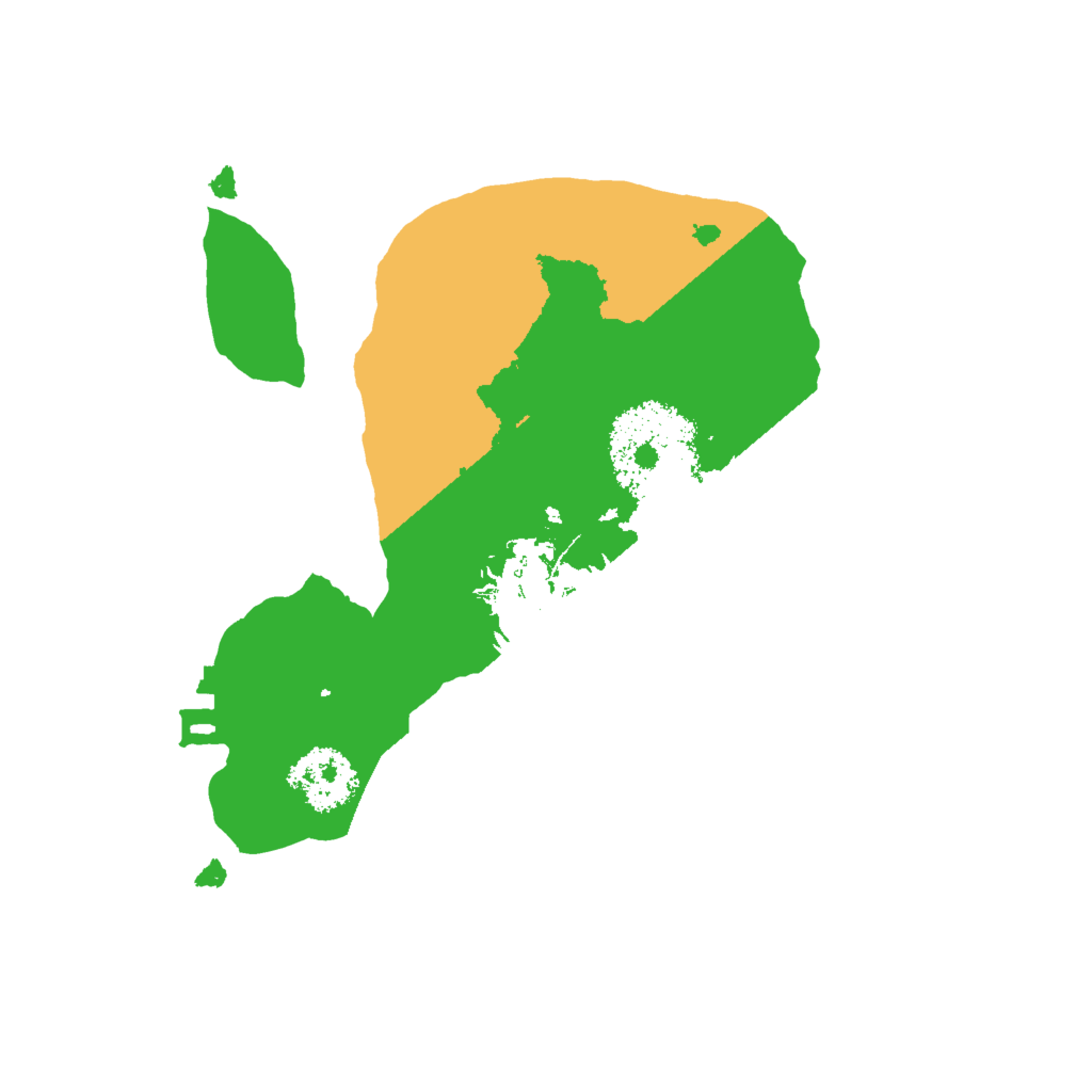 Biome Rust Map: Procedural Map, Size: 1800, Seed: 990666