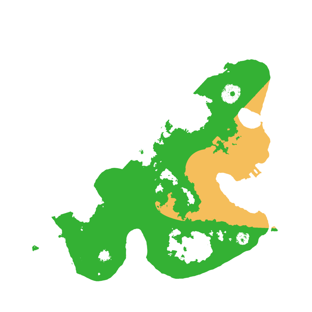 Biome Rust Map: Procedural Map, Size: 2500, Seed: 1751718289