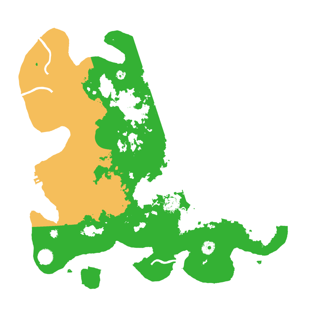 Biome Rust Map: Procedural Map, Size: 3500, Seed: 67489034