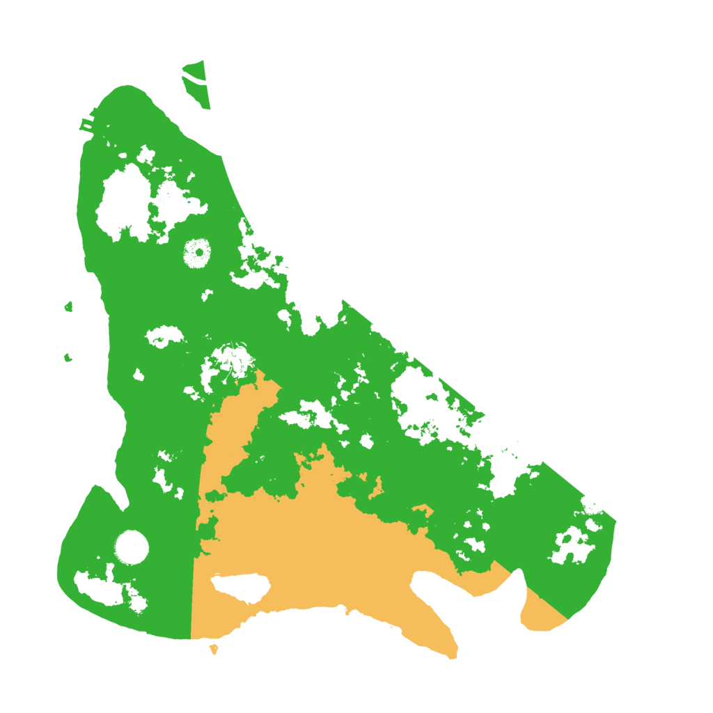 Biome Rust Map: Procedural Map, Size: 3700, Seed: 1358621038