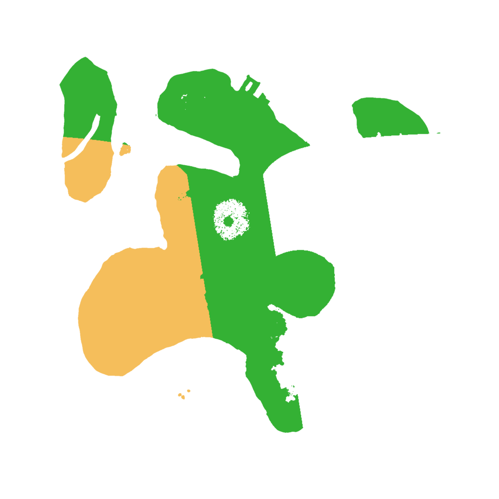 Biome Rust Map: Procedural Map, Size: 2000, Seed: 6343456