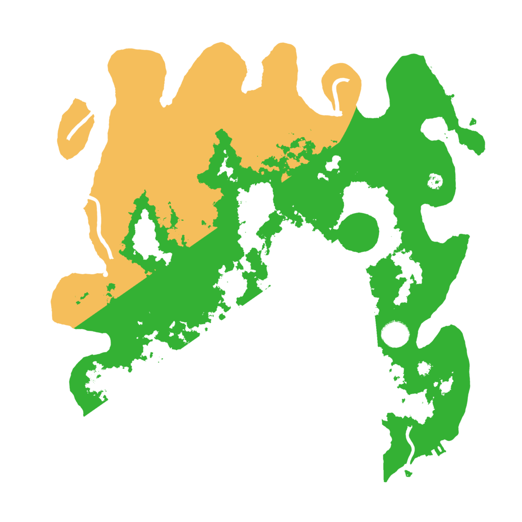 Biome Rust Map: Procedural Map, Size: 3500, Seed: 1122044916