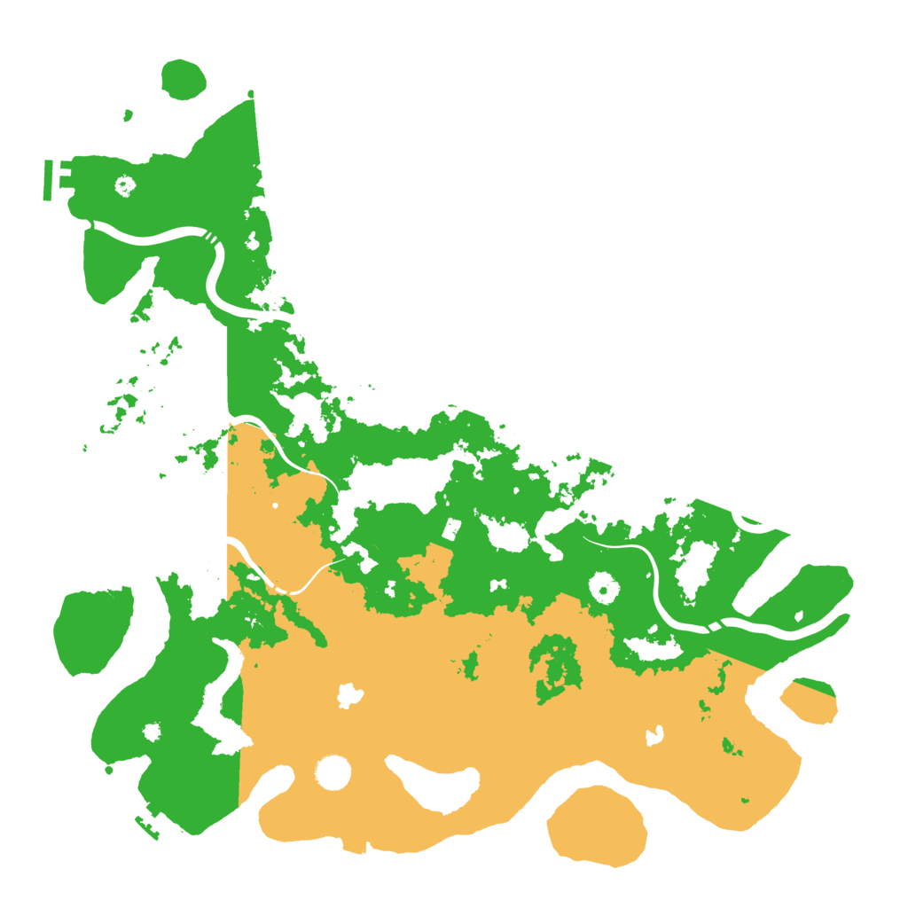 Biome Rust Map: Procedural Map, Size: 4500, Seed: 1728126657