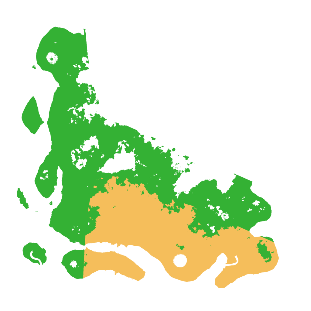 Biome Rust Map: Procedural Map, Size: 4169, Seed: 10622