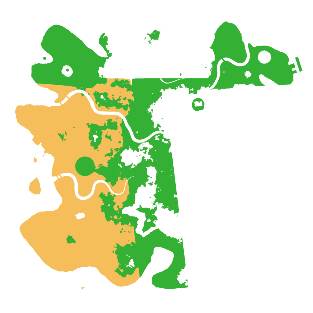 Biome Rust Map: Procedural Map, Size: 4250, Seed: 45674856