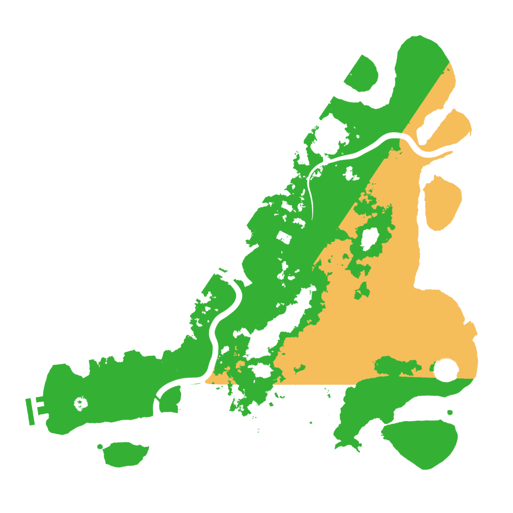 Biome Rust Map: Procedural Map, Size: 3850, Seed: 634849833