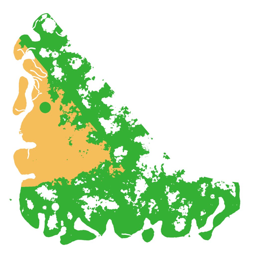 Biome Rust Map: Procedural Map, Size: 6000, Seed: 14748364