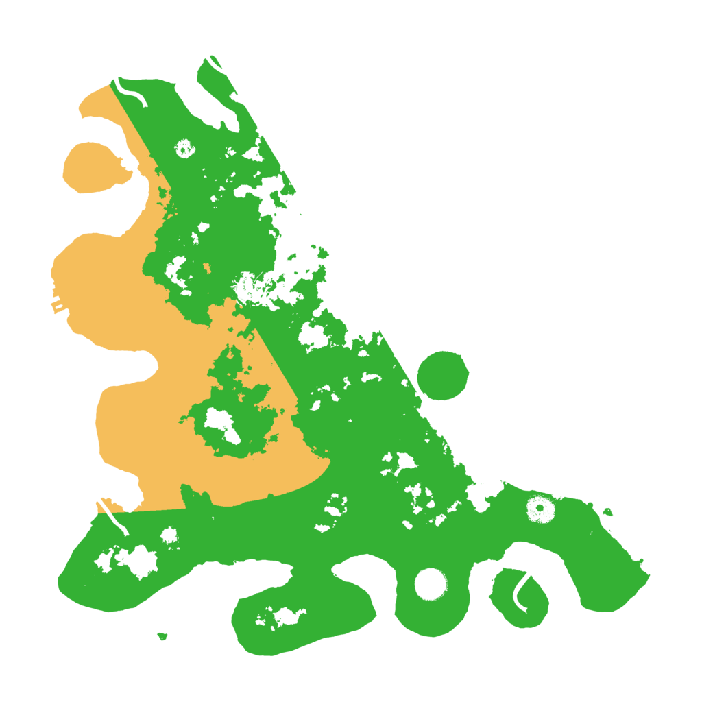 Biome Rust Map: Procedural Map, Size: 3850, Seed: 43356601