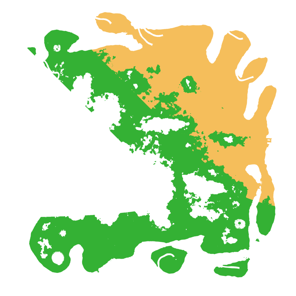 Biome Rust Map: Procedural Map, Size: 4250, Seed: 52364