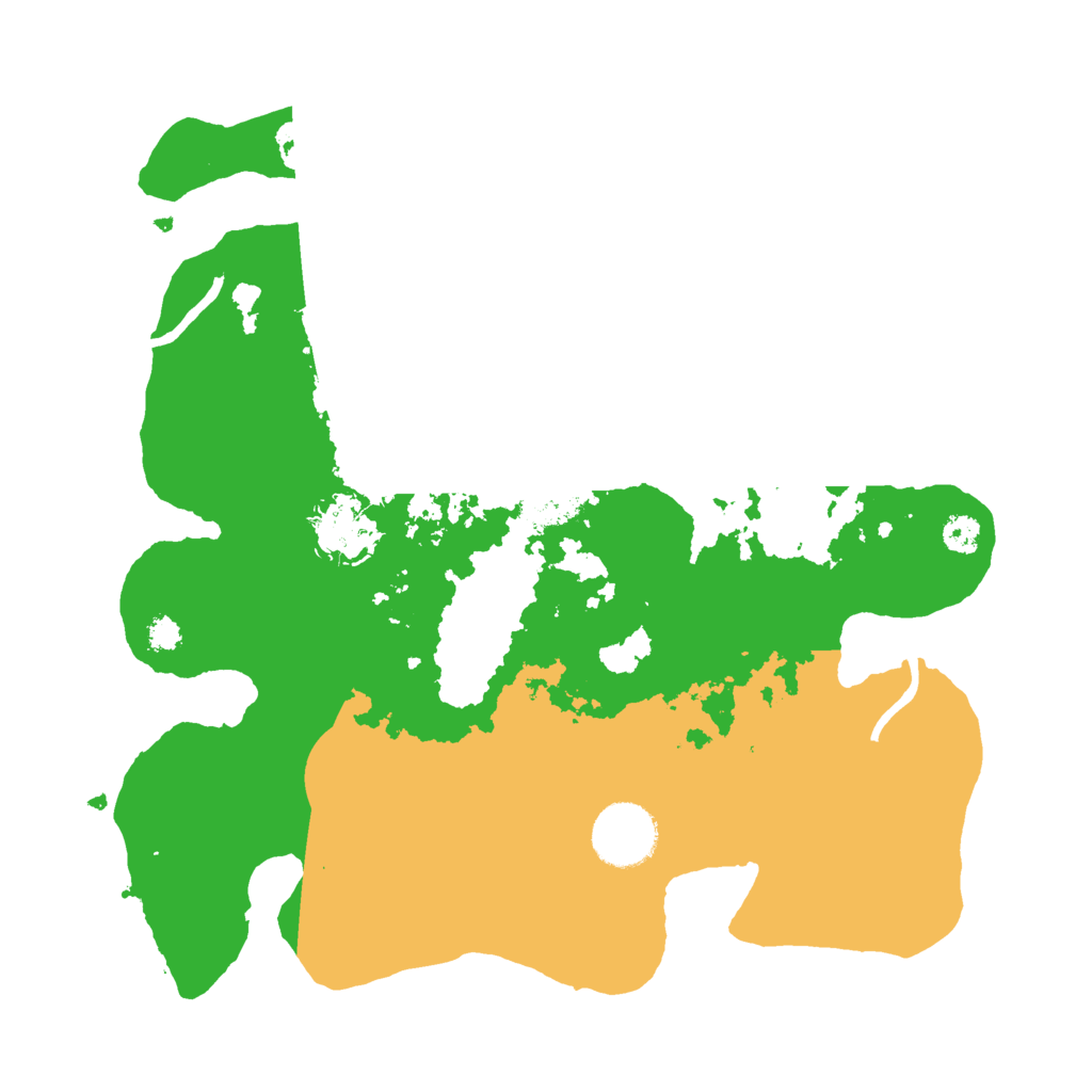 Biome Rust Map: Procedural Map, Size: 3000, Seed: 67657