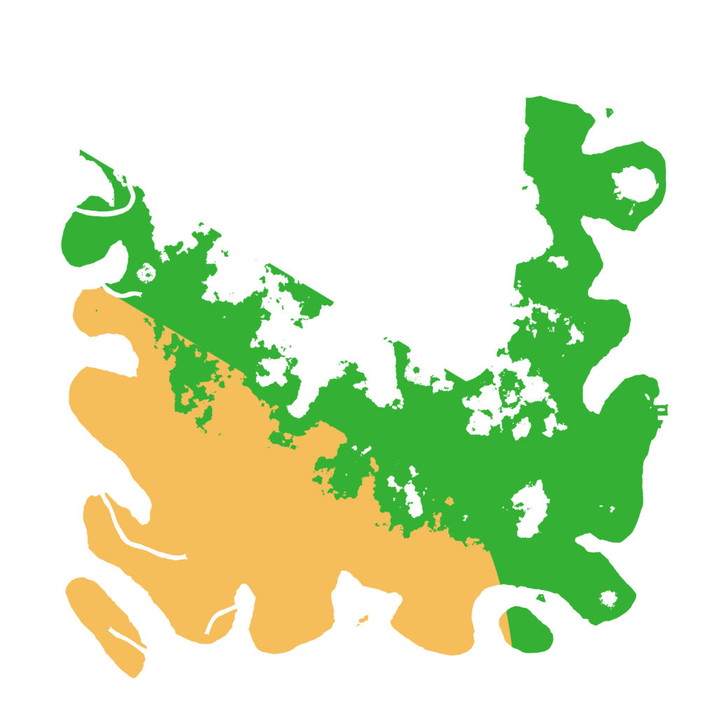 Biome Rust Map: Procedural Map, Size: 4000, Seed: 674532