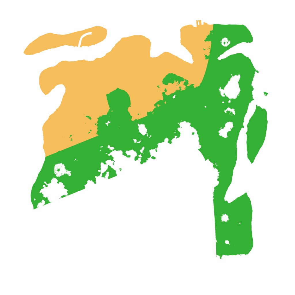 Biome Rust Map: Procedural Map, Size: 3500, Seed: 1445794467