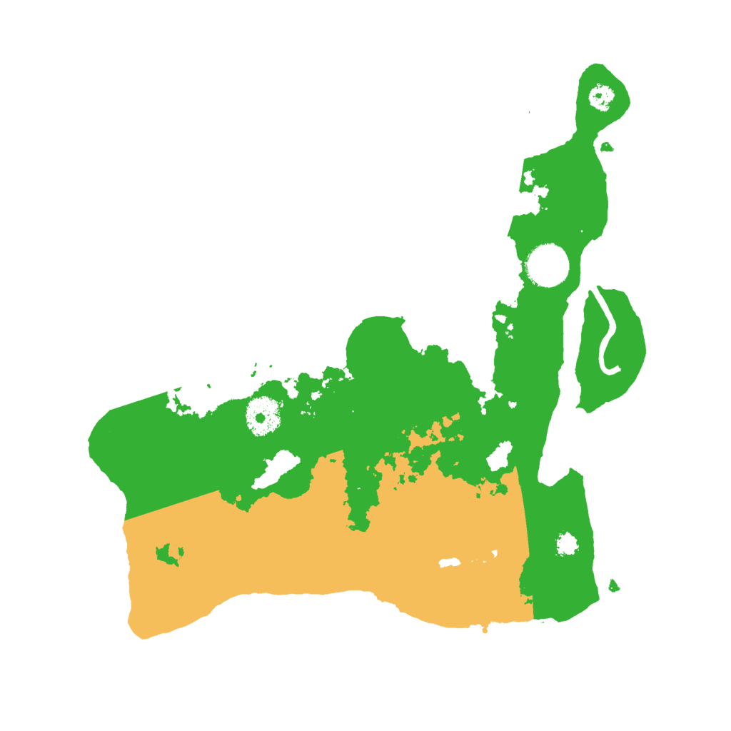 Biome Rust Map: Procedural Map, Size: 3000, Seed: 867324477