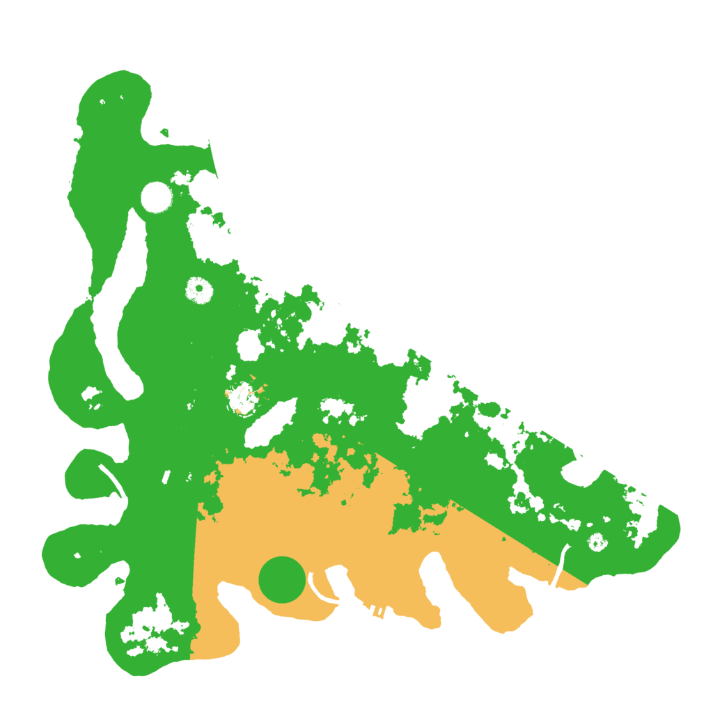 Biome Rust Map: Procedural Map, Size: 4000, Seed: 111773577