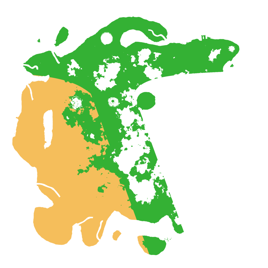 Biome Rust Map: Procedural Map, Size: 4000, Seed: 4119