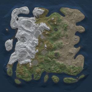 Thumbnail Rust Map: Procedural Map, Size: 3850, Seed: 1978788612, 20 Monuments