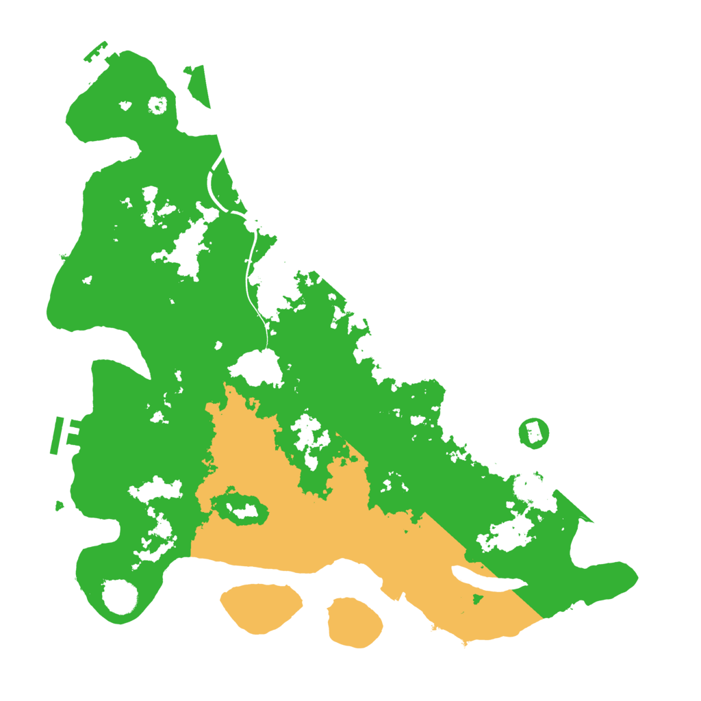 Biome Rust Map: Procedural Map, Size: 3750, Seed: 1980434995