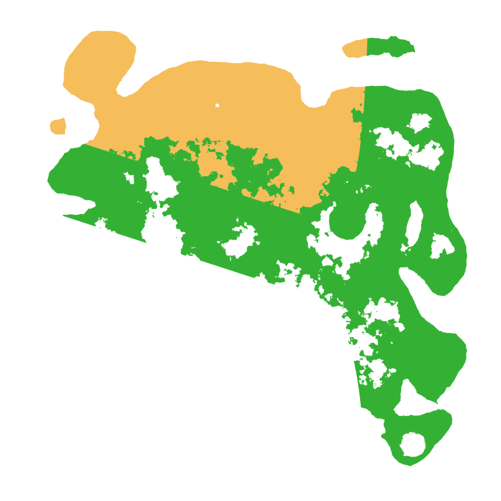 Biome Rust Map: Barren, Size: 3700, Seed: 7