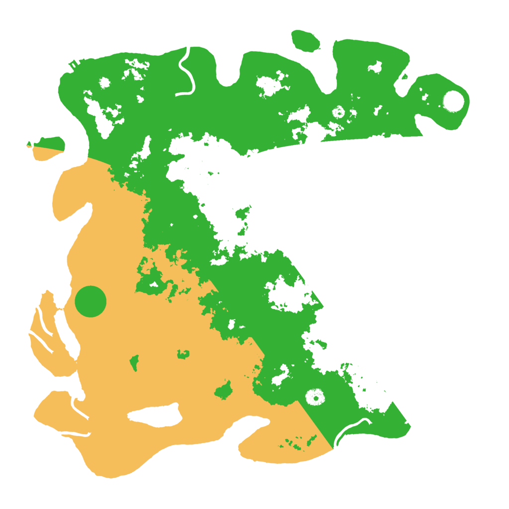 Biome Rust Map: Procedural Map, Size: 4250, Seed: 540414868