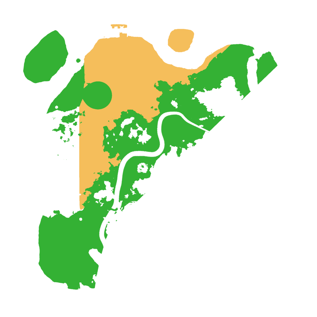 Biome Rust Map: Procedural Map, Size: 3000, Seed: 62959