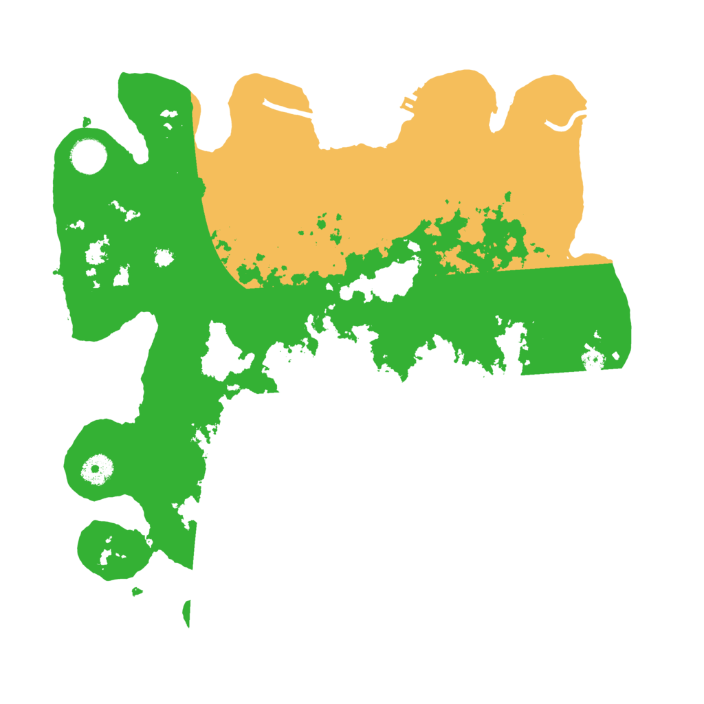 Biome Rust Map: Procedural Map, Size: 3500, Seed: 1777298655