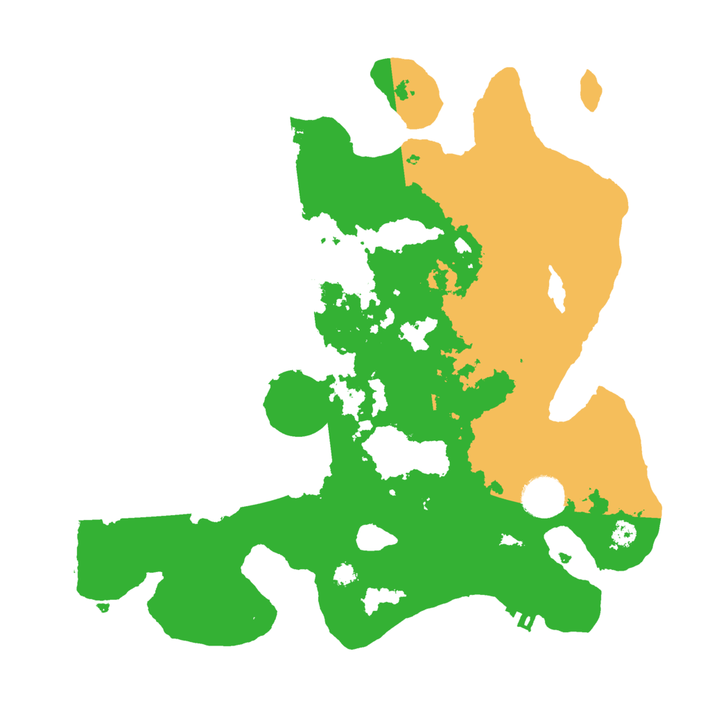 Biome Rust Map: Procedural Map, Size: 3000, Seed: 32850144