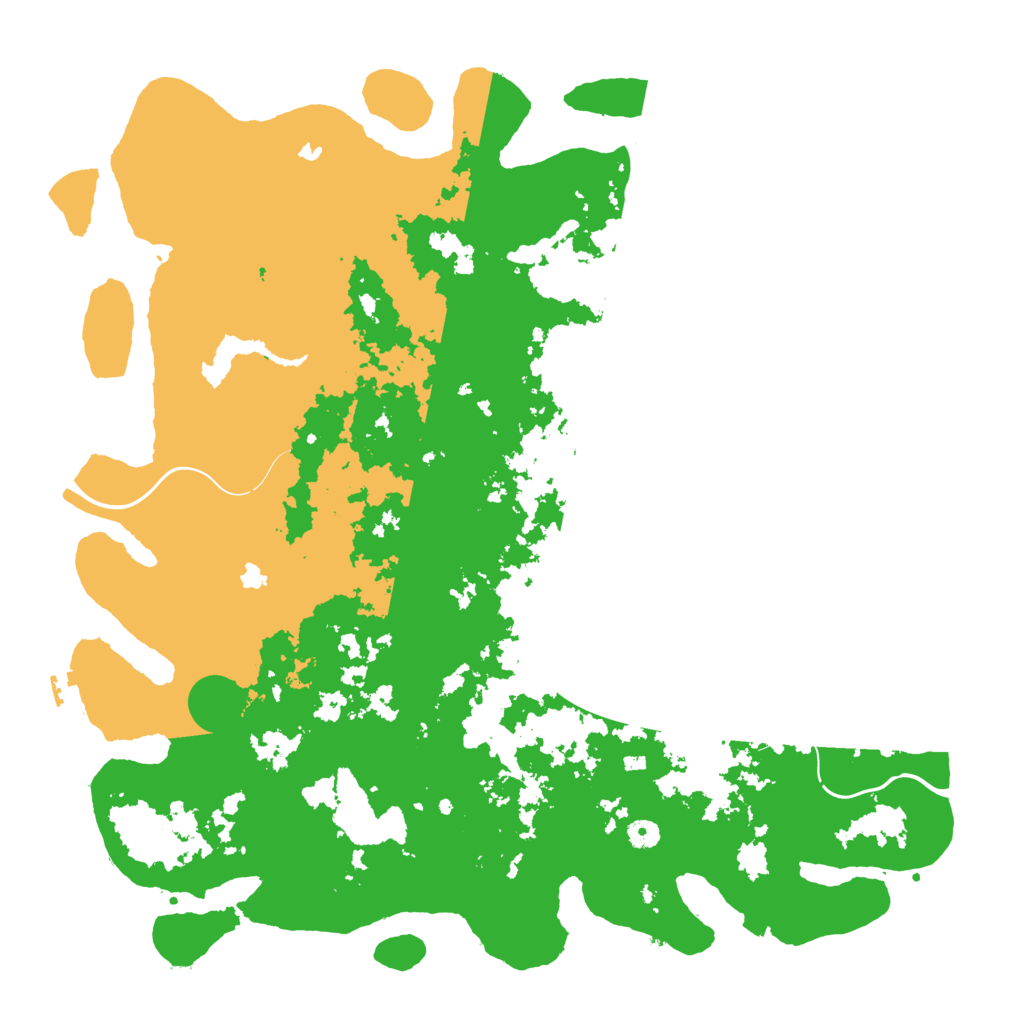 Biome Rust Map: Procedural Map, Size: 5000, Seed: 431582468