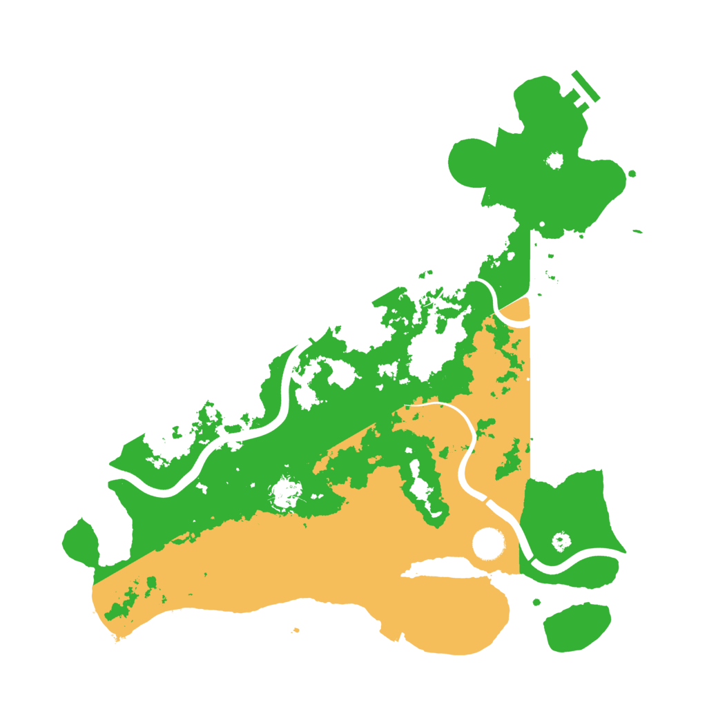 Biome Rust Map: Procedural Map, Size: 3850, Seed: 1298723113