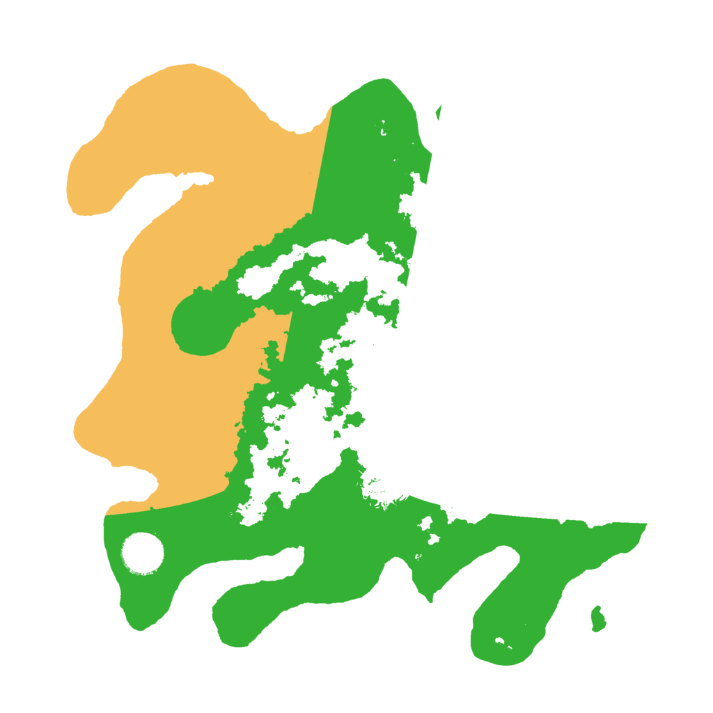 Biome Rust Map: Barren, Size: 3000, Seed: 1693737201