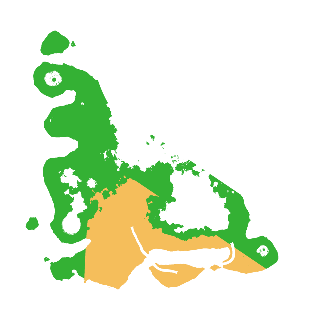 Biome Rust Map: Procedural Map, Size: 3000, Seed: 26539