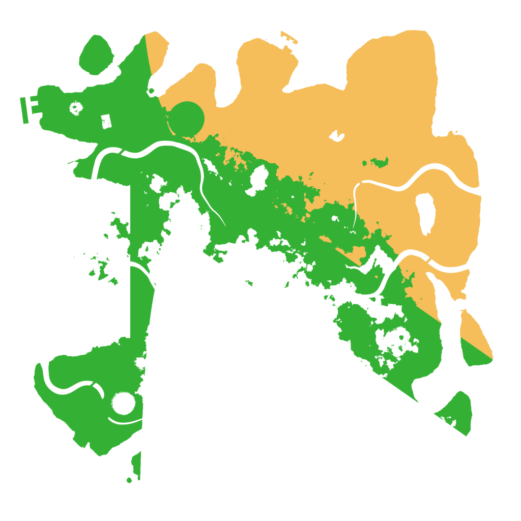 Biome Rust Map: Procedural Map, Size: 4000, Seed: 1016058212